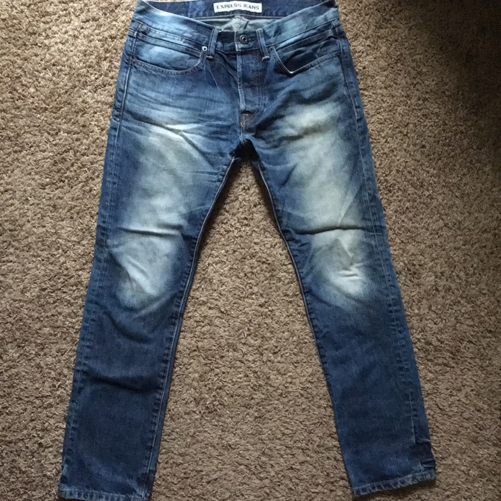 Express Rocco Slim Fit Skinny Leg Jeans 30x30